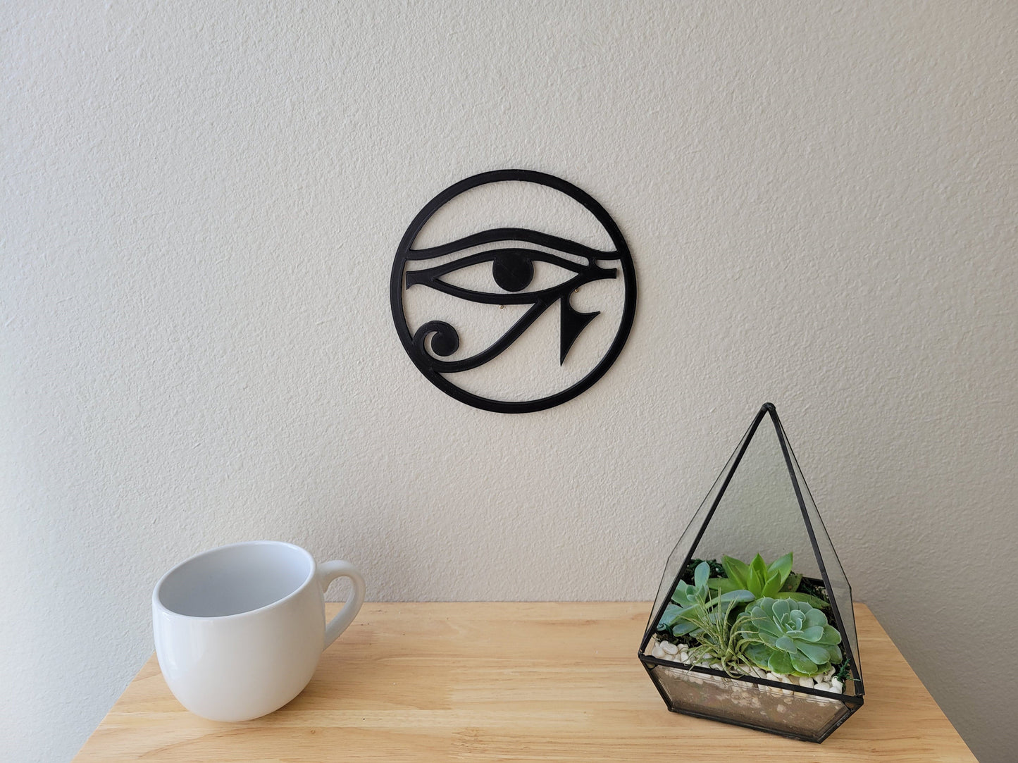Eye of Ra and Eye of Horus Wall Art
