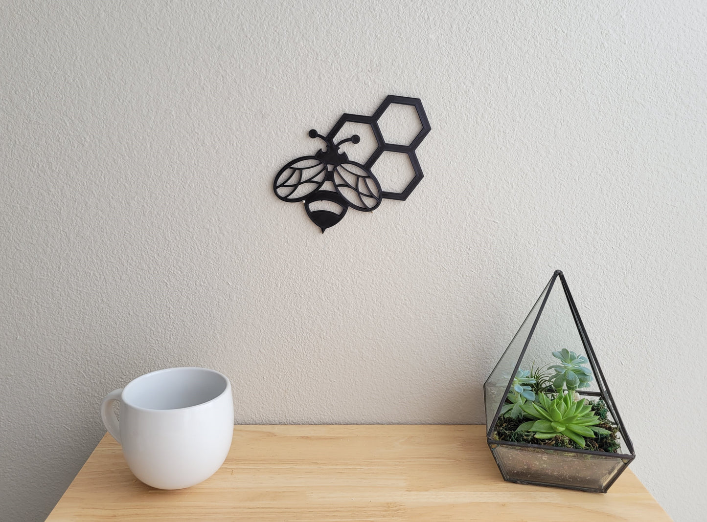 Bee Hive Honeycomb Wall Art