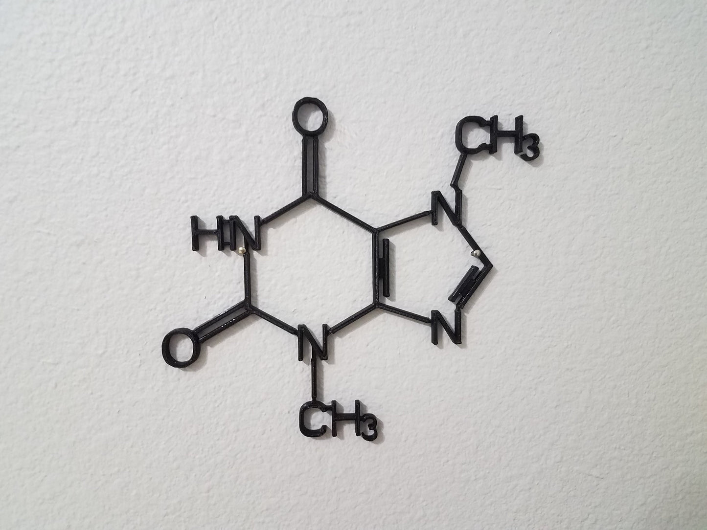 Chocolate Molecule Wall Art