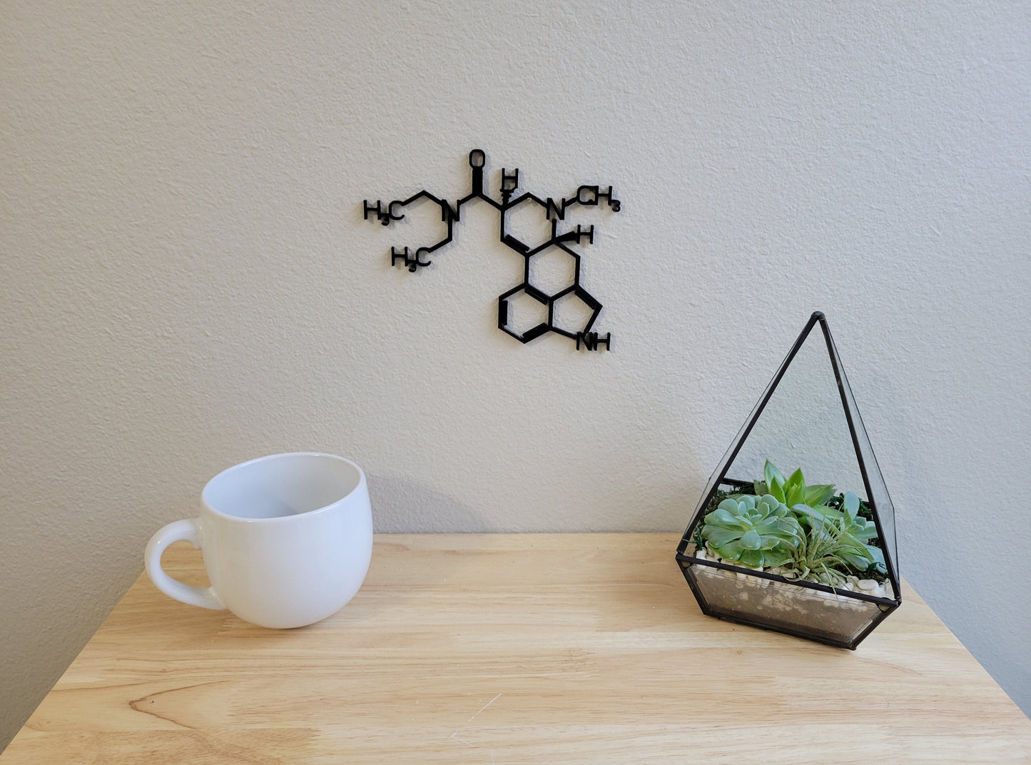 LSD Molecule Wall Art