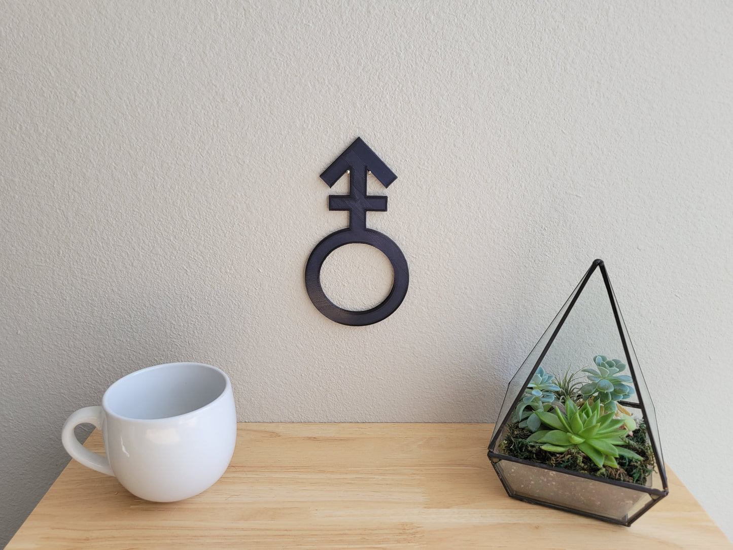 Androgynous Sign Wall Art