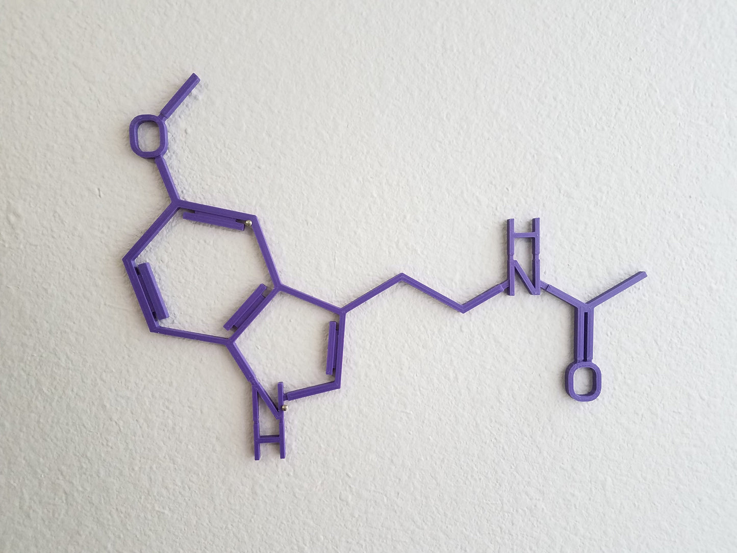 Melatonin Molecule Wall Art