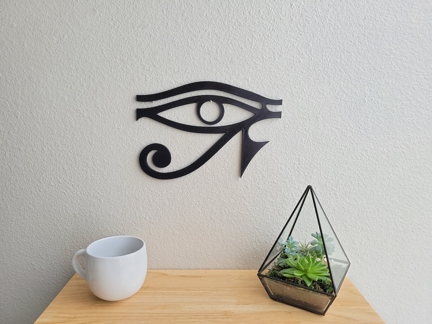 Eye of Ra and Eye of Horus Wall Art