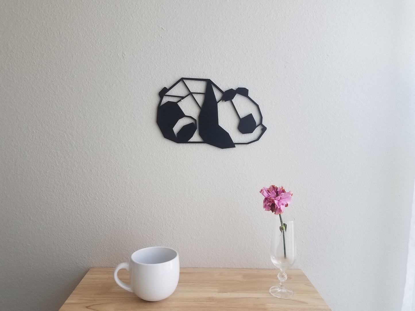 Panda 3D Wall Art