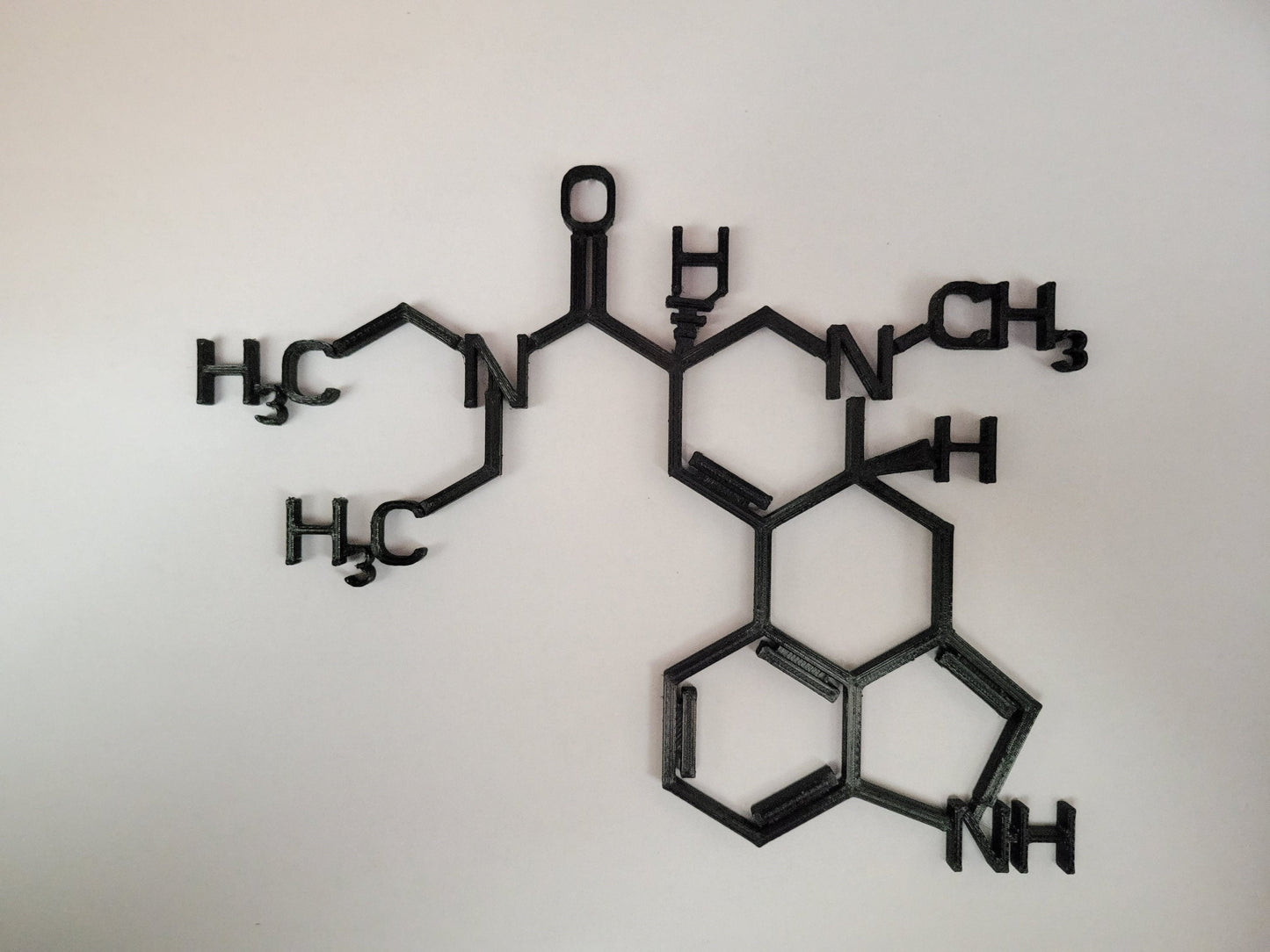 LSD Molecule Wall Art