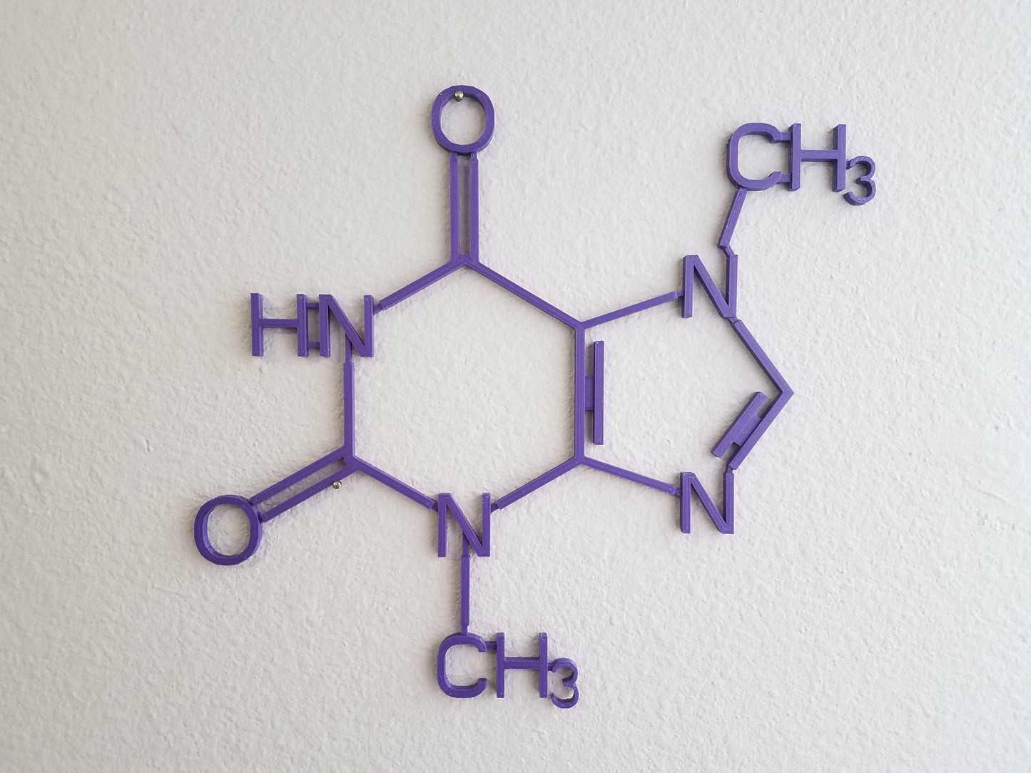 Chocolate Molecule Wall Art
