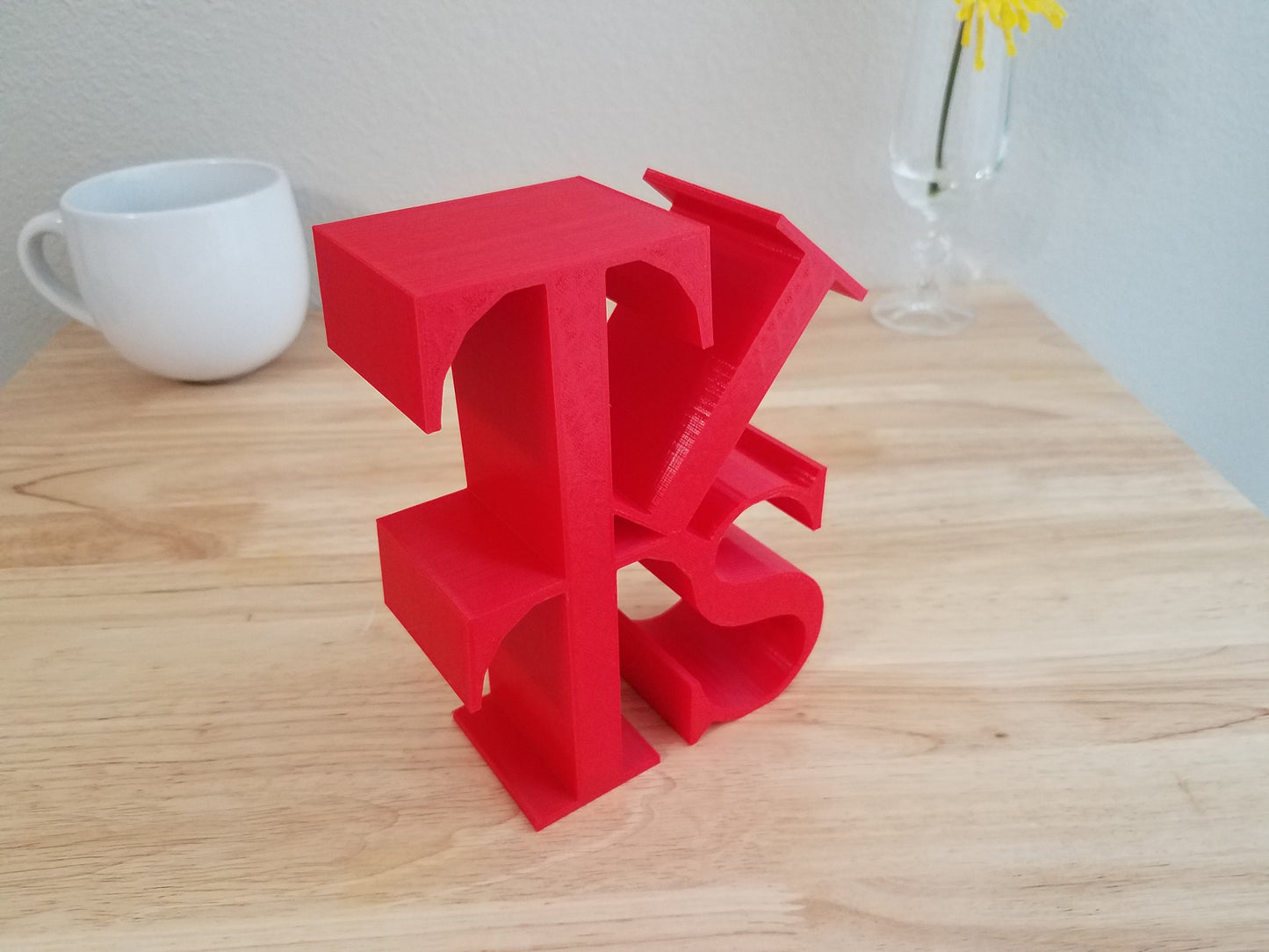 Tits Sign Table Decor