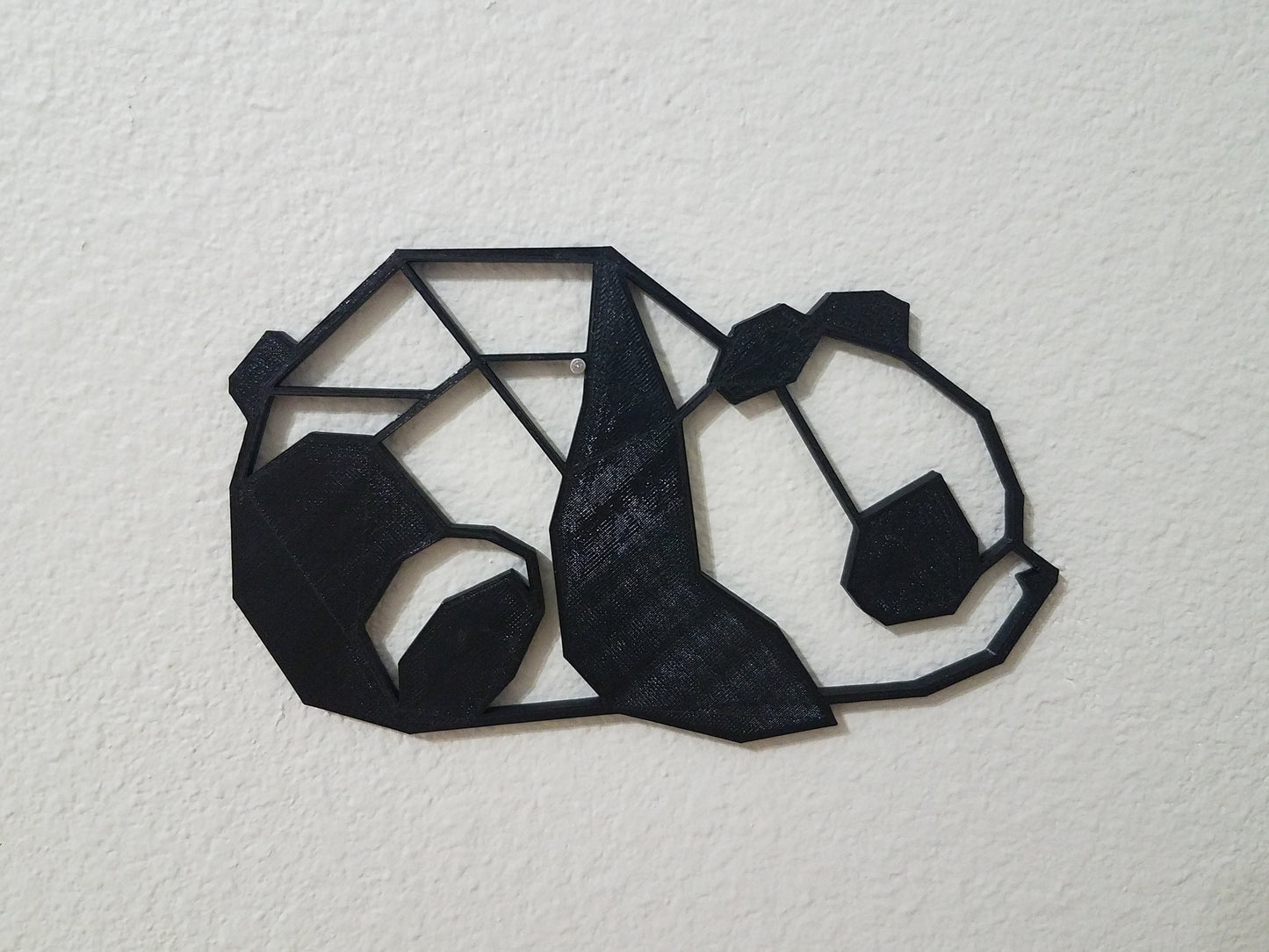 Panda 3D Wall Art