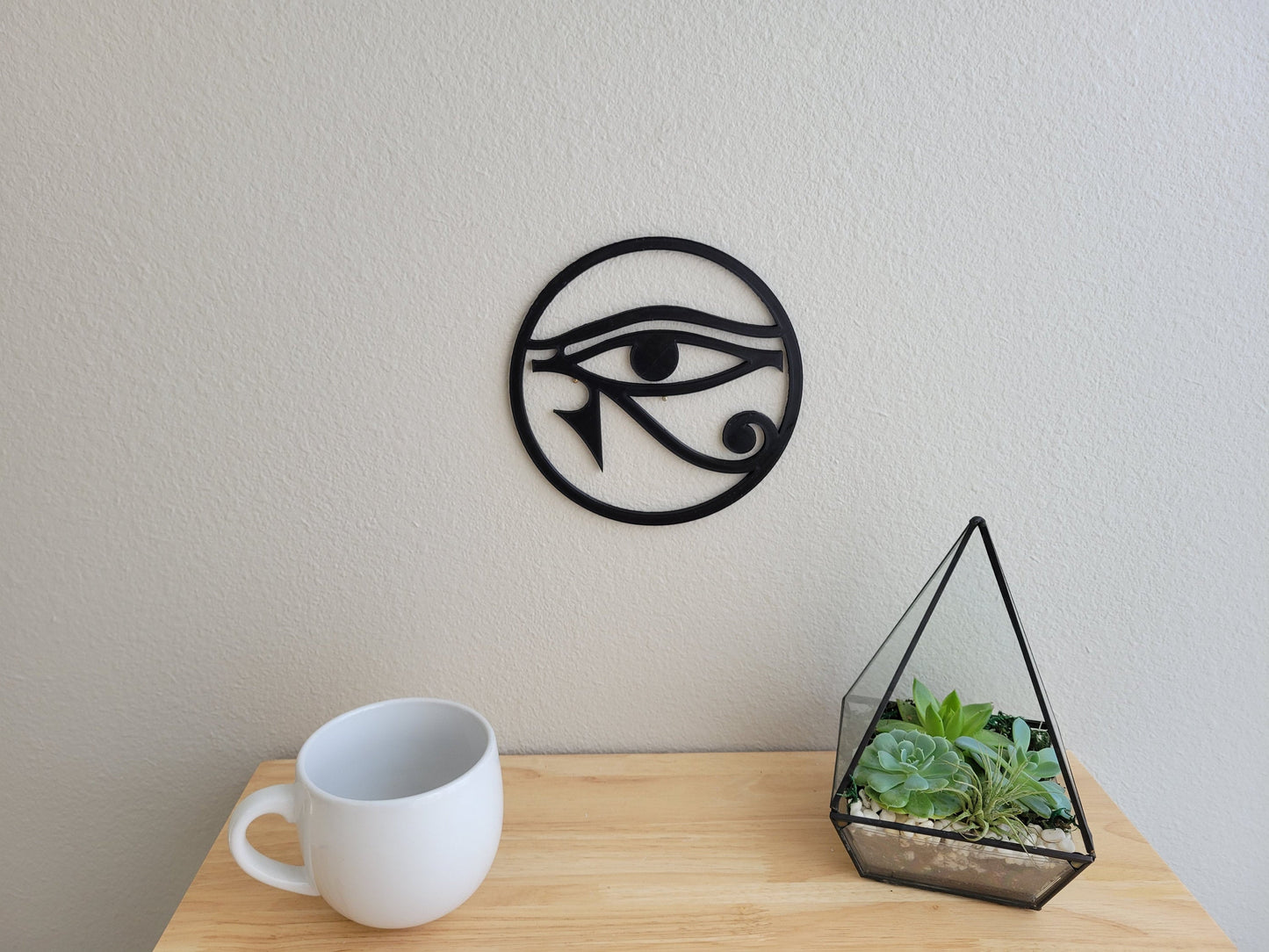 Eye of Ra and Eye of Horus Wall Art