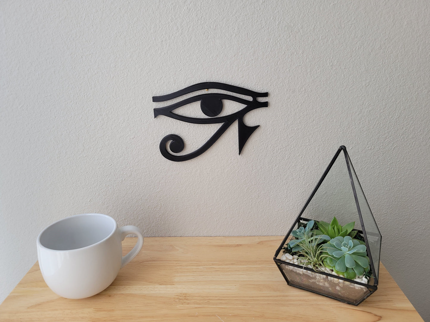 Eye of Ra and Eye of Horus Wall Art