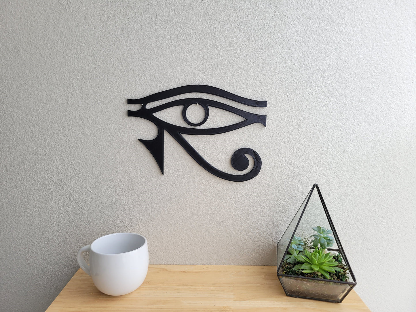 Eye of Ra and Eye of Horus Wall Art