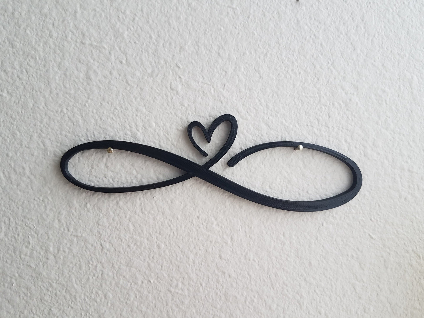 Infinity Heart Sign Wall Art