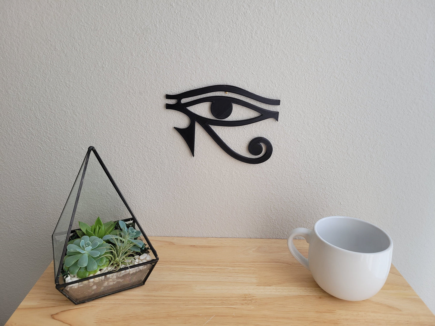 Eye of Ra and Eye of Horus Wall Art