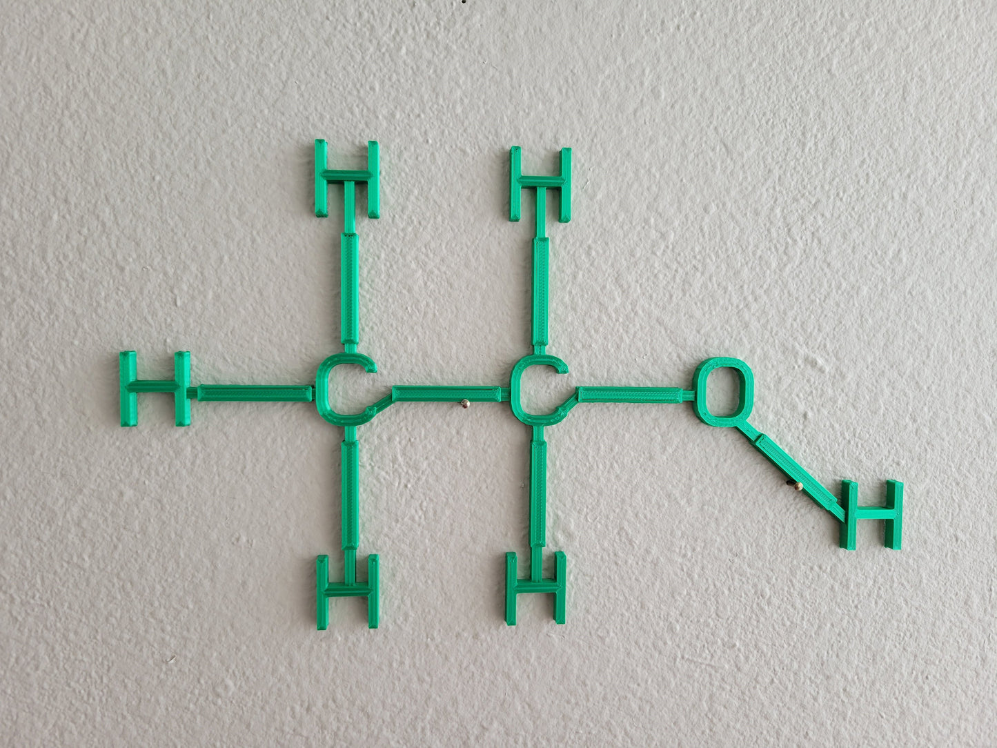 Alcohol Molecule Wall Art