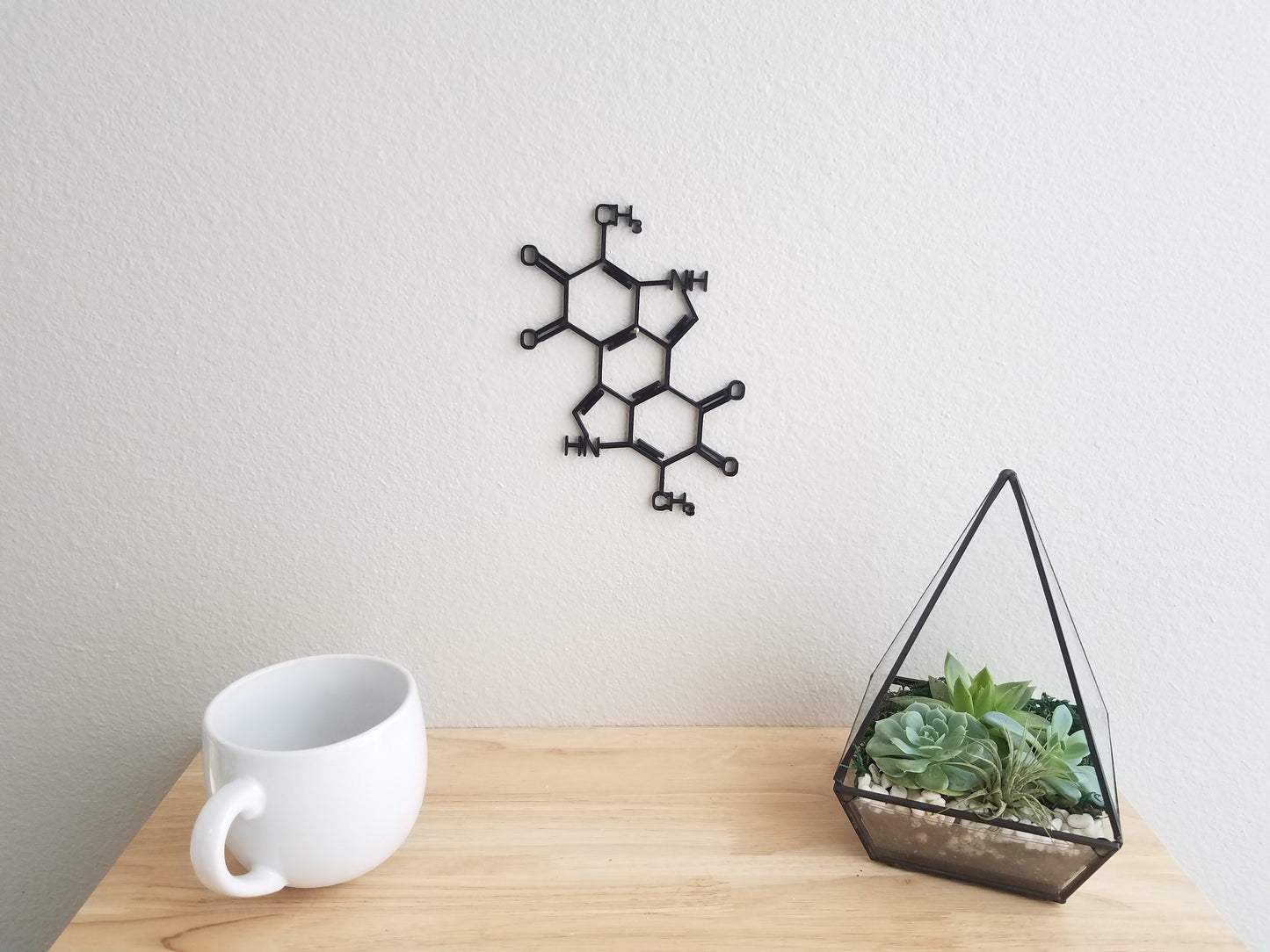 Melanin Molecule Wall Art