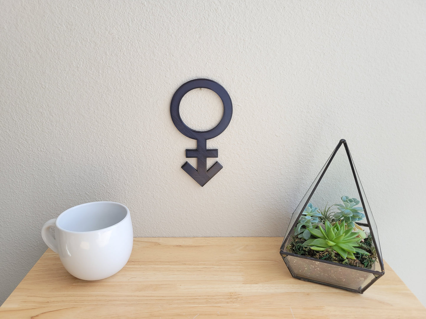 Androgynous Sign Wall Art