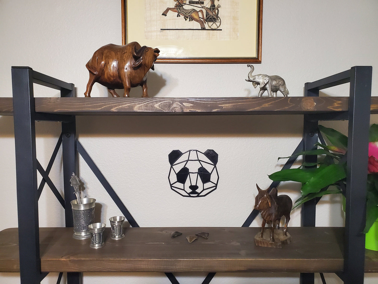 Panda Head Wall Art