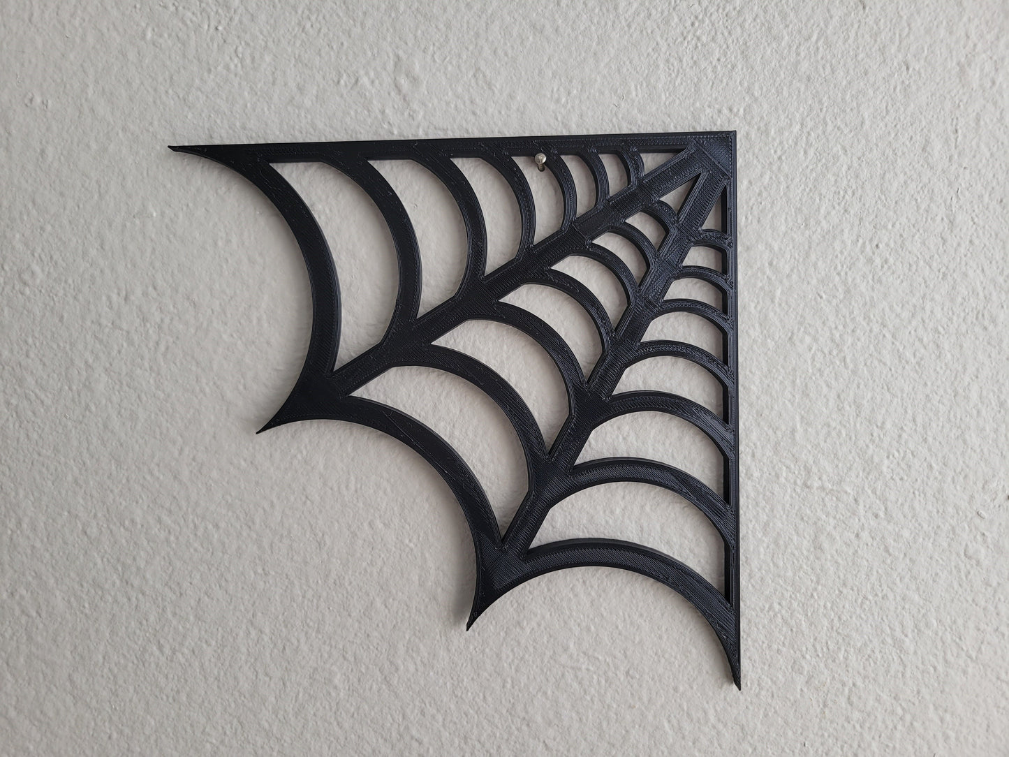 Corner Spider Web Wall Art