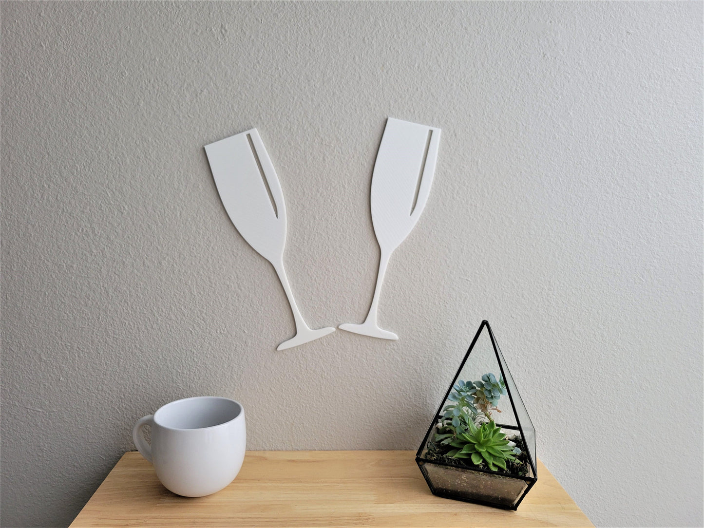 Champagne Flute Wall Art