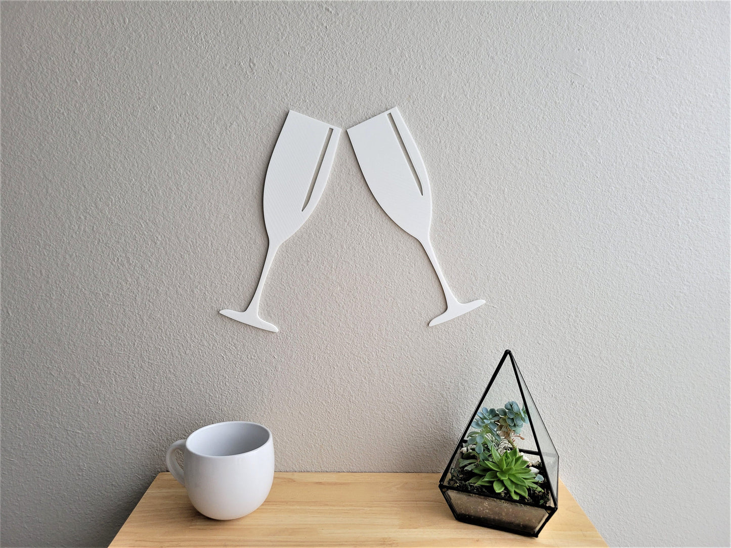 Champagne Flute Wall Art