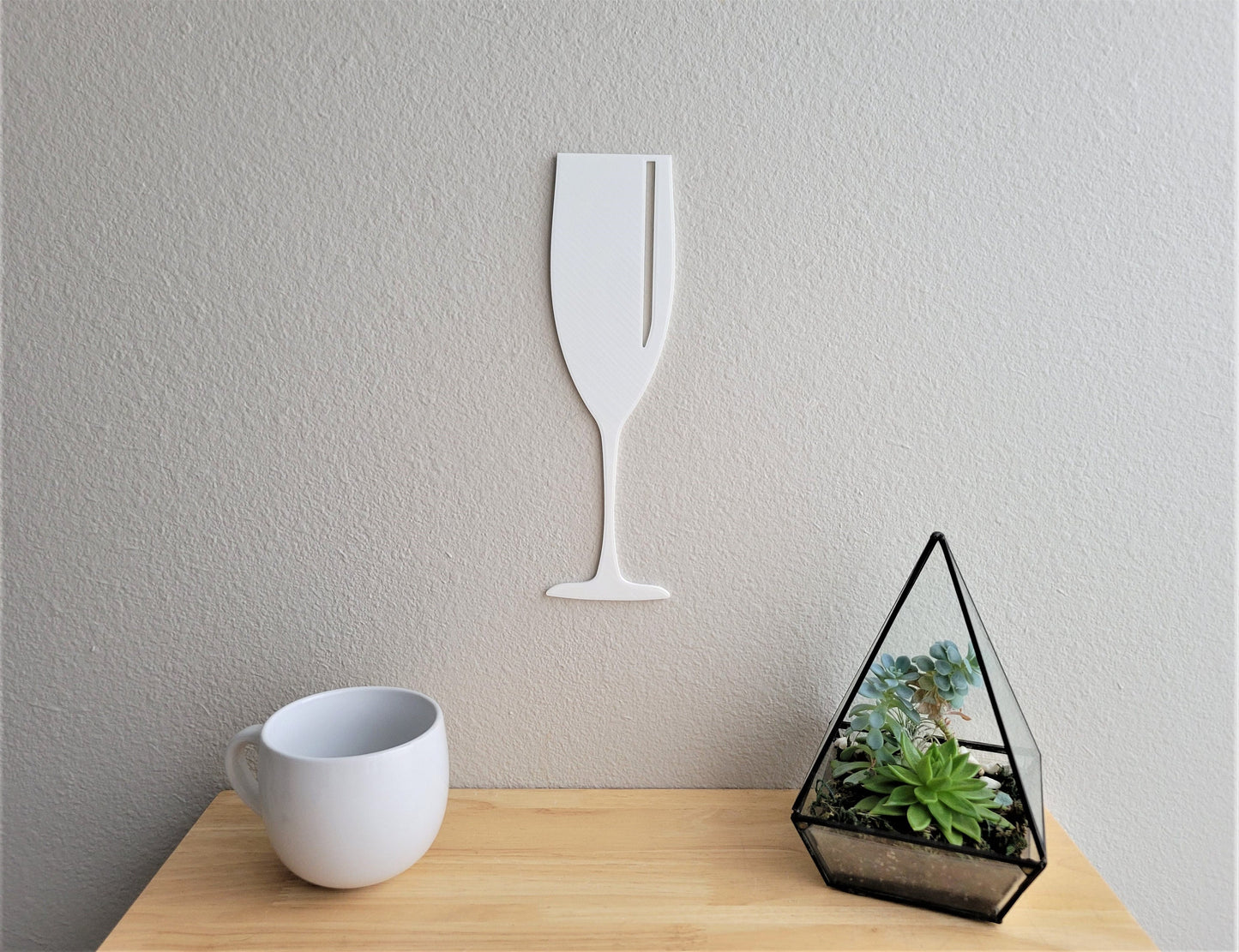 Champagne Flute Wall Art