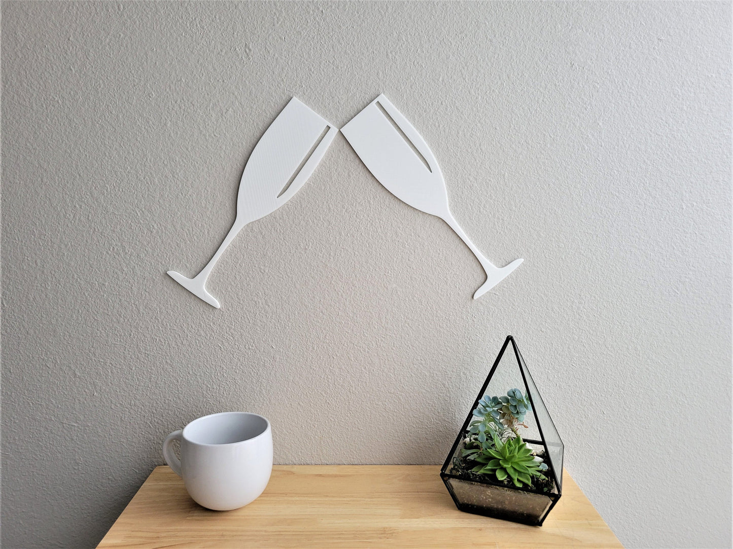 Champagne Flute Wall Art