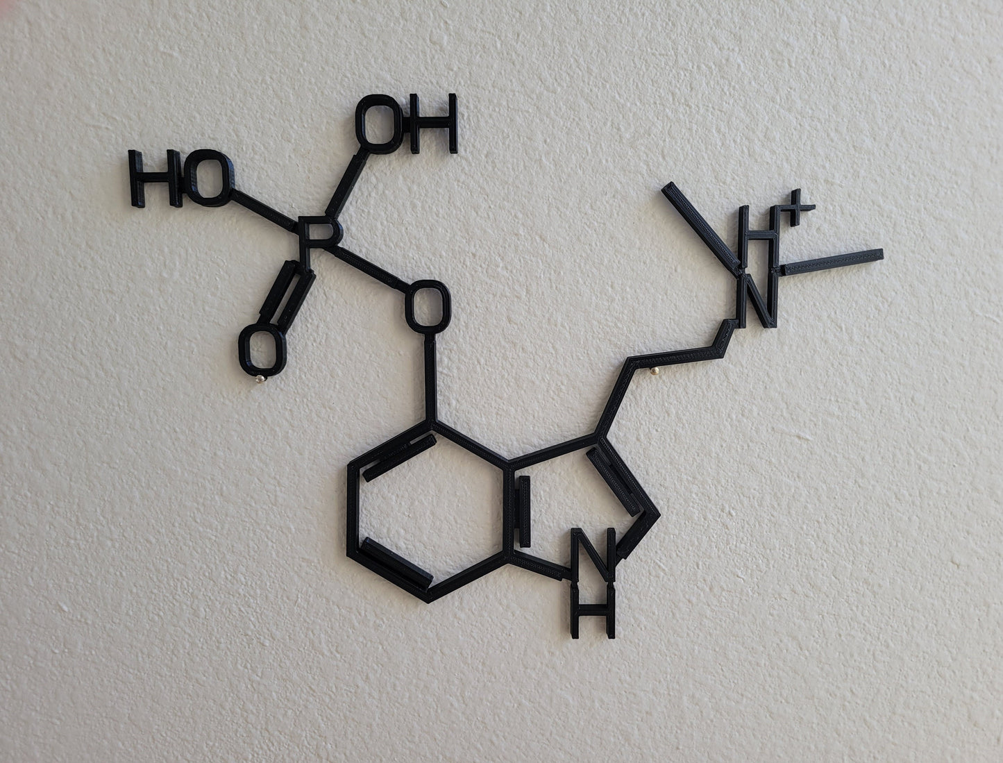 Psilocybin Molecule Wall Art
