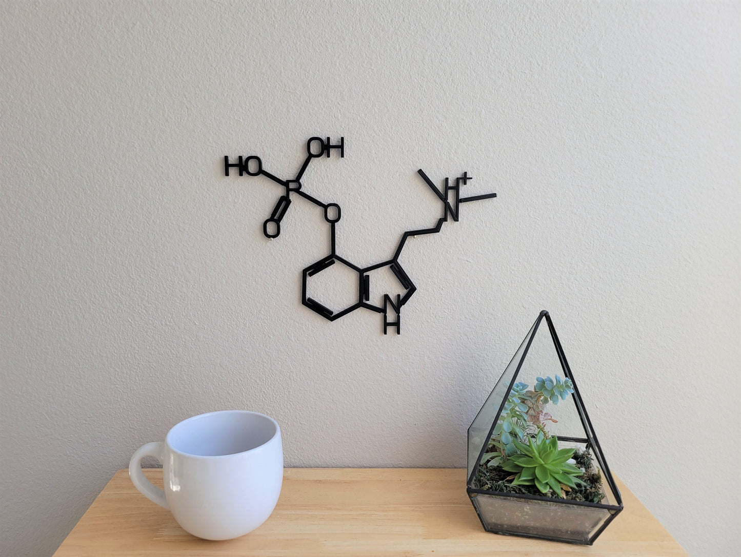 Psilocybin Molecule Wall Art