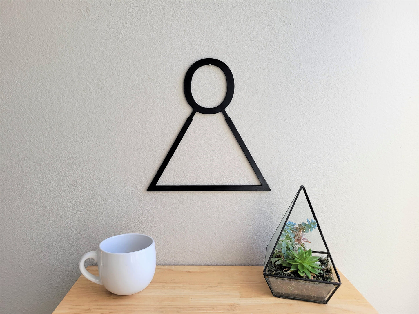 Ethylene Oxide Molecule Wall Art