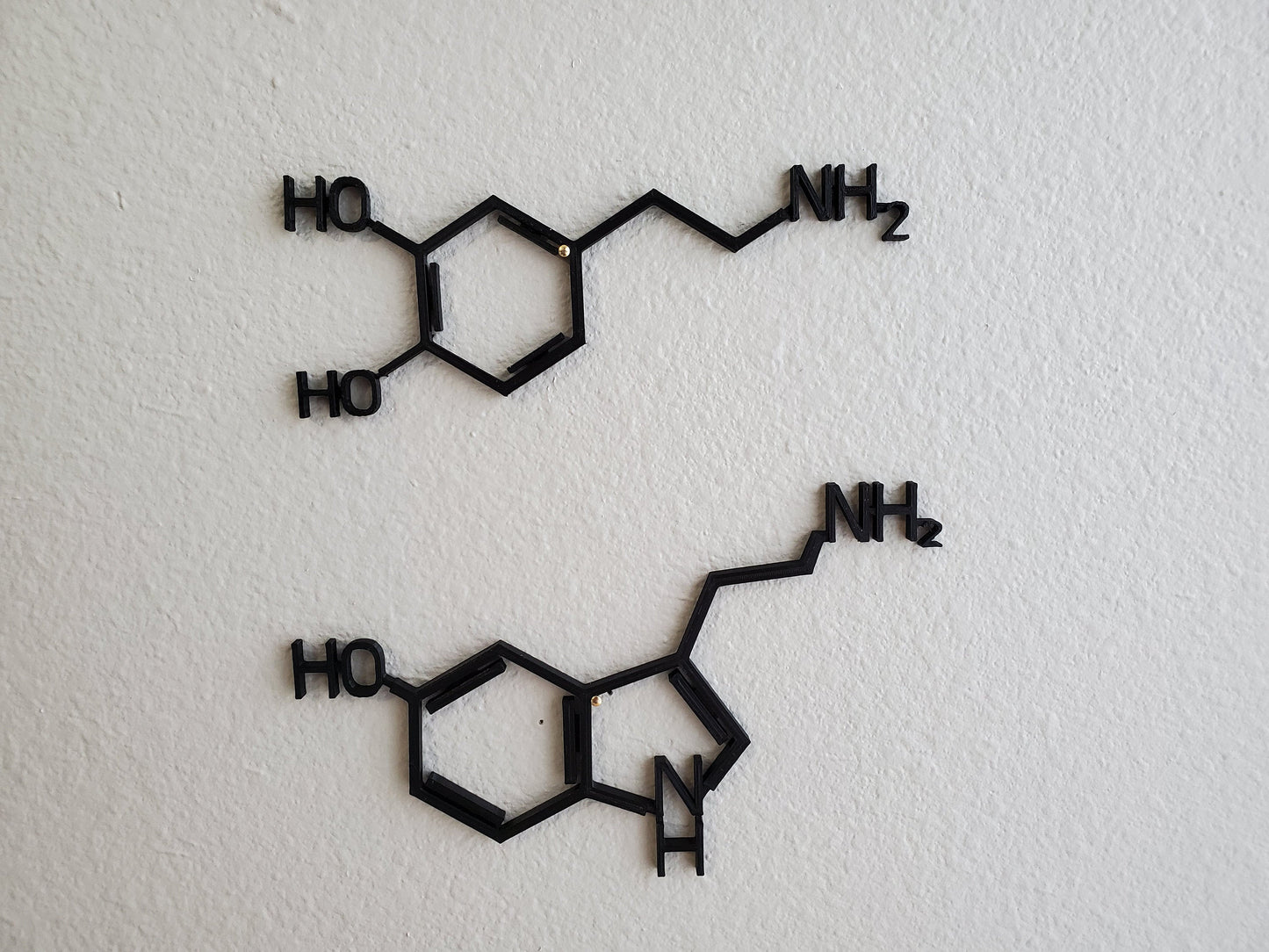 Dopamine Molecule Wall Art