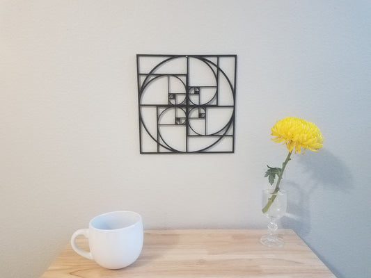 Golden Ratio Circular Wall Art