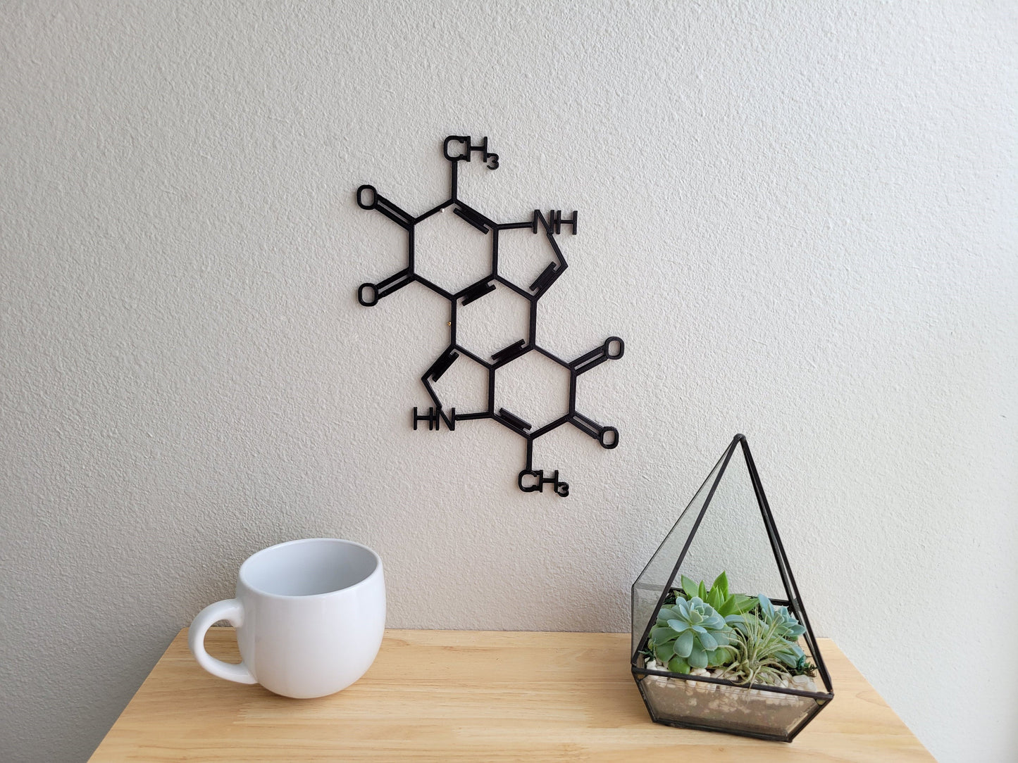 Melanin Molecule Wall Art