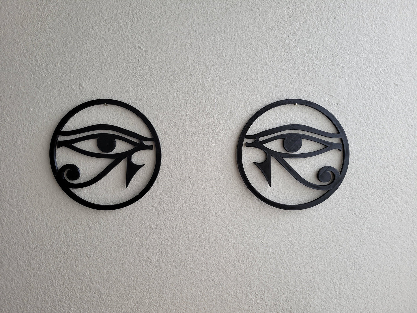 Eye of Ra and Eye of Horus Wall Art