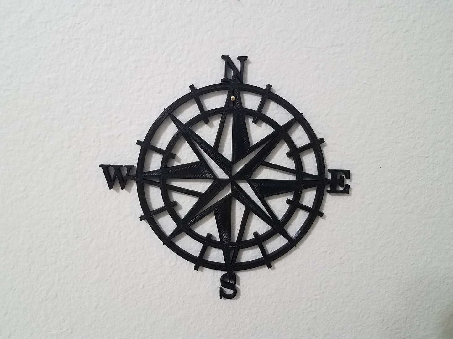 Nautical Compass Rose Wall Art