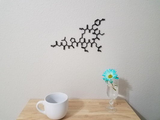 Oxytocin Molecule Wall Art