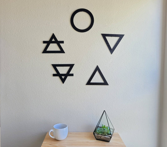 Five Elements Alchemy Wall Art