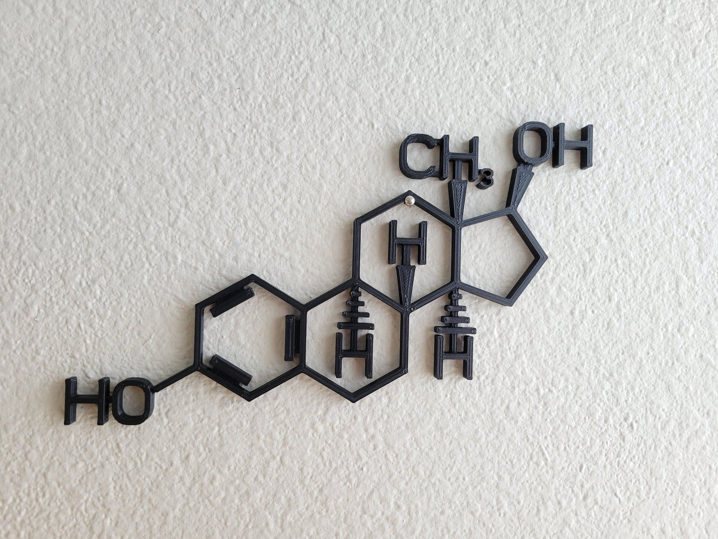 Estrogen Molecule Wall Art