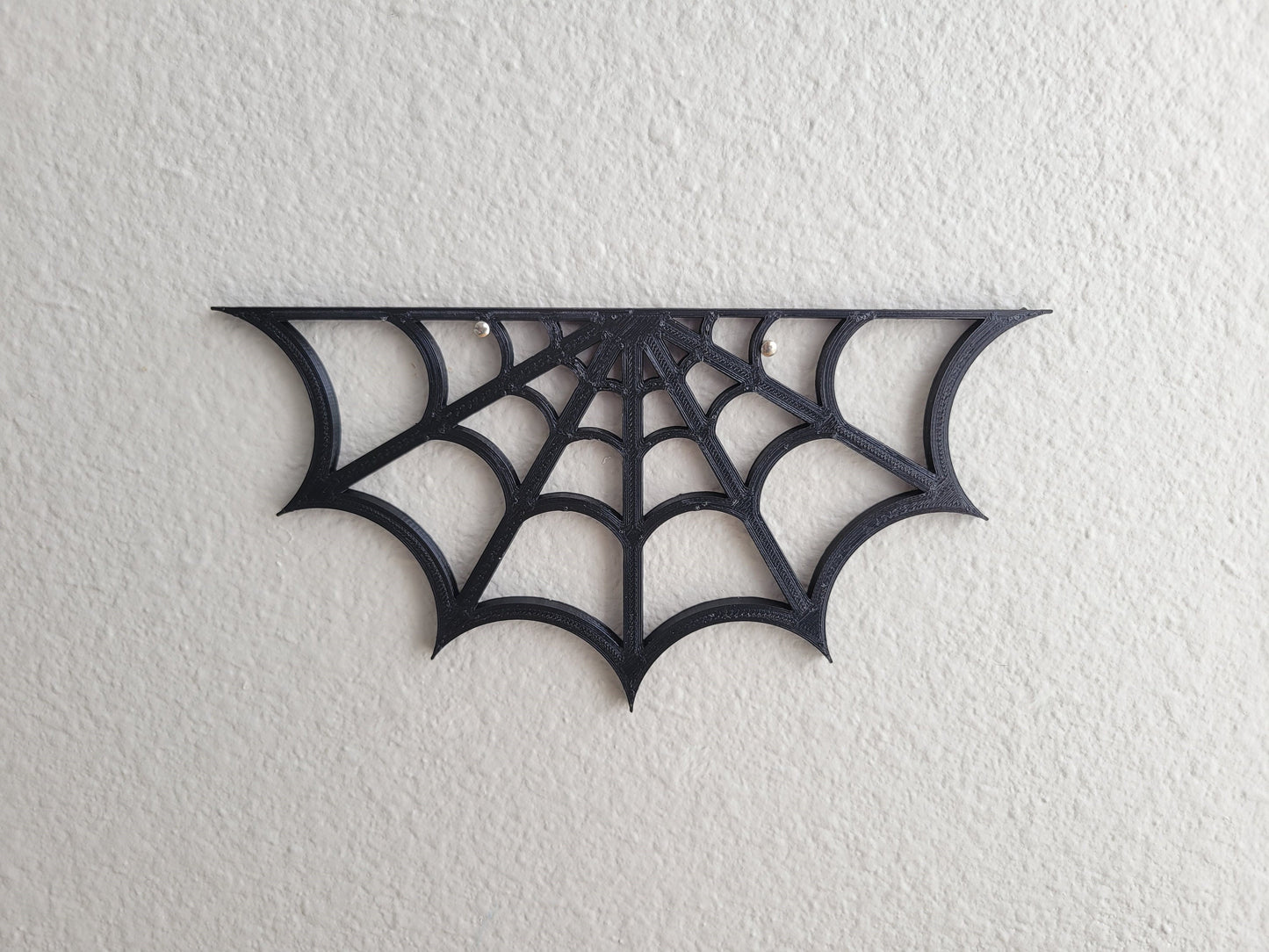 Flat Spider Web Wall Art