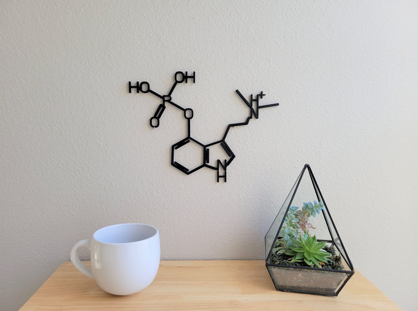 Psilocybin Molecule Wall Art