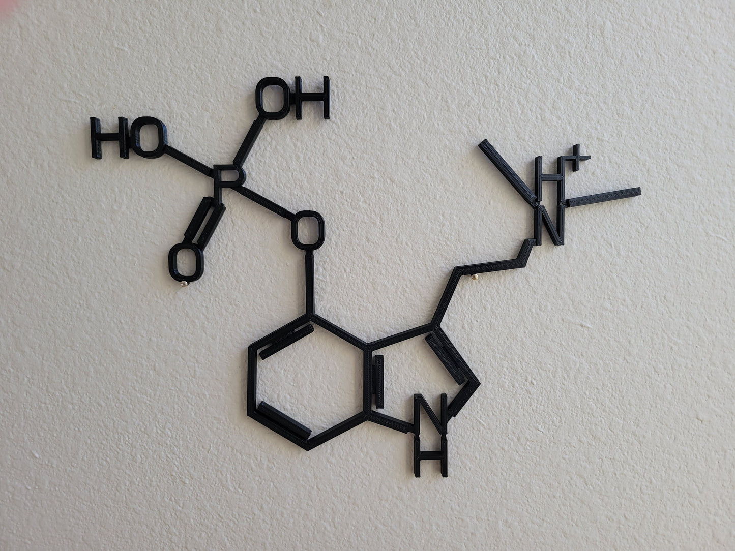 Psilocybin Molecule Wall Art